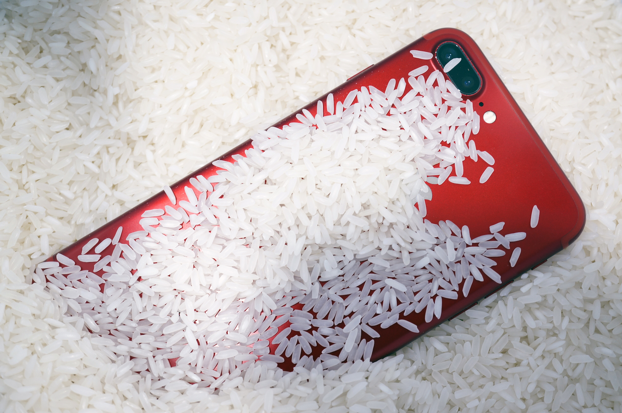 Vì sao không nên bỏ điện thoại vừa bị rơi nước vào thùng gạo?
