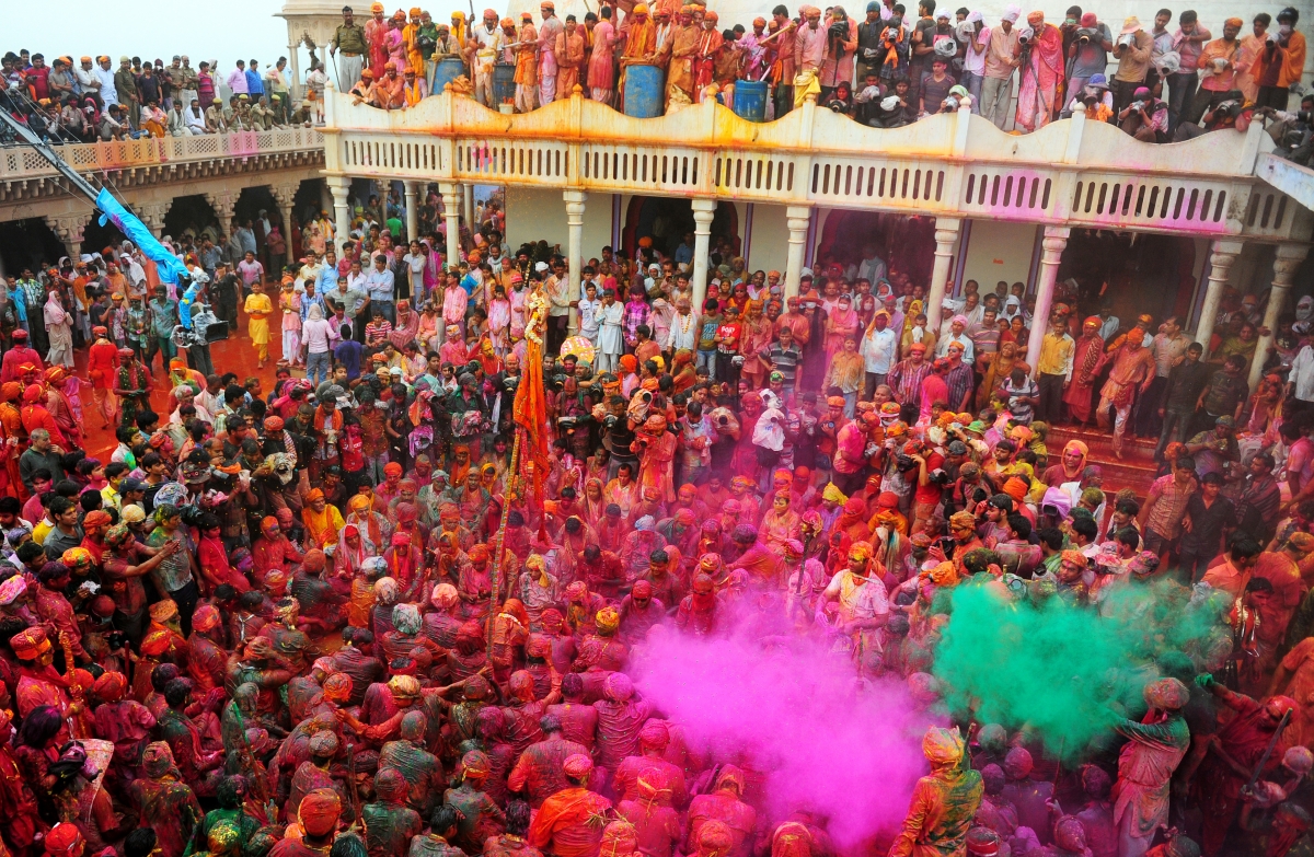 Thời gian tổ chức lễ hội Holi 